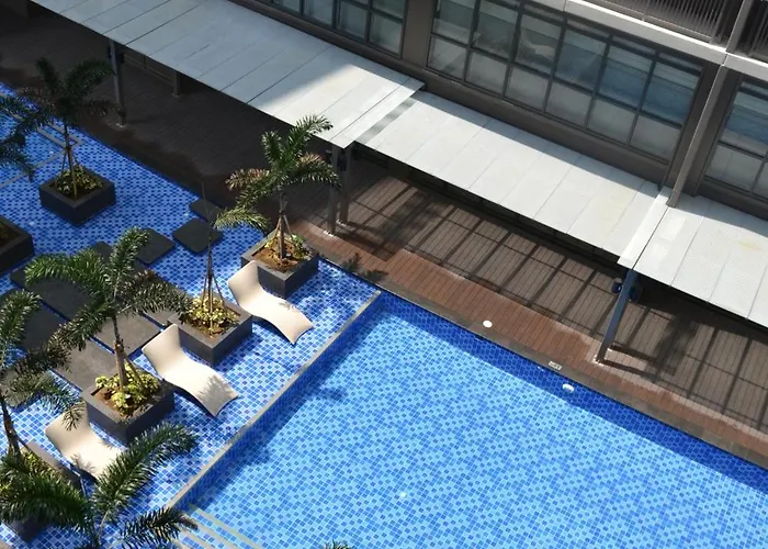 Gentry Manor Balcony Seaview Wifi Netflix Near Airport Okada 8b Apartamento