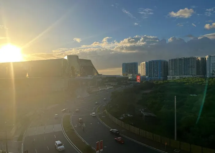 Gentry Manor Balcony Seaview Wifi Netflix Near Airport Okada 8b Apartamento Manila